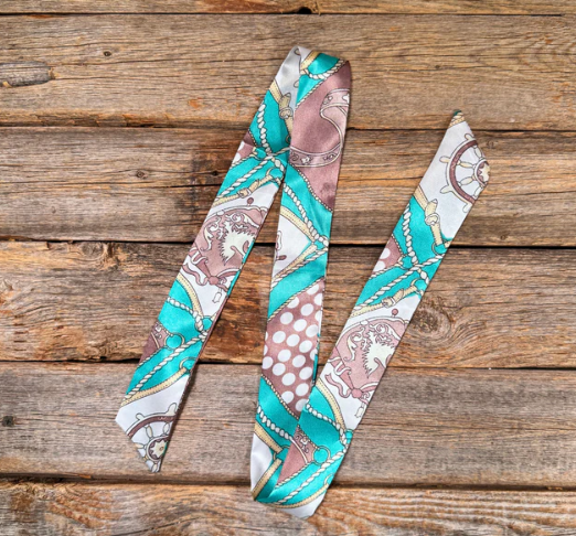 TW327 Cowgirl Necktie Turquoise