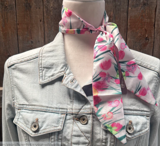 TW144 Cowgirl Necktie Pink
