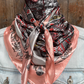 WR3425 Cowgirl Wild Rag Pink & White Safari
