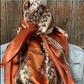 WR2179 Cowgirl Wild Rag Burnt Orange & Tan