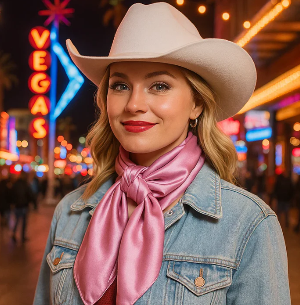 WRS27 Cowgirl Wild Rag Solid Pink – RAYVIEW