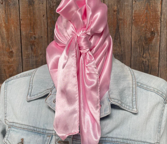 WRS27 Cowgirl Wild Rag Solid Pink – RAYVIEW