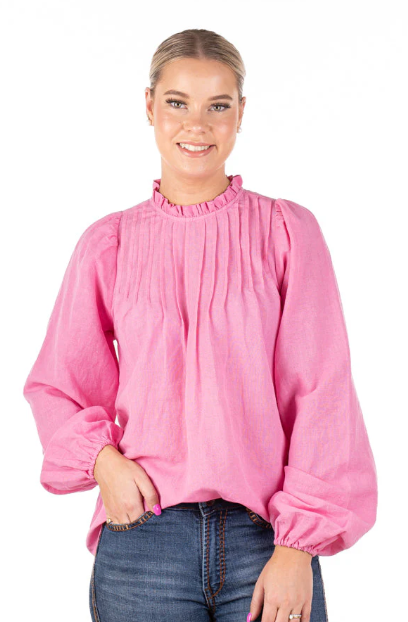 LC57-2000 Hitchley & Harrow The LC Collection LS Pink Shirt