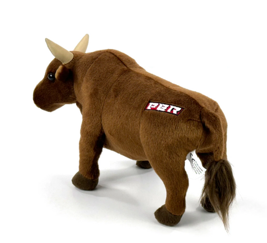 BC608 BCT Plush - 14" PBR Brown Bull