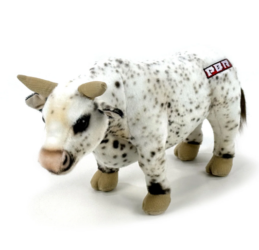 BC609 BCT Plush - 14" PBR Speckled Bull