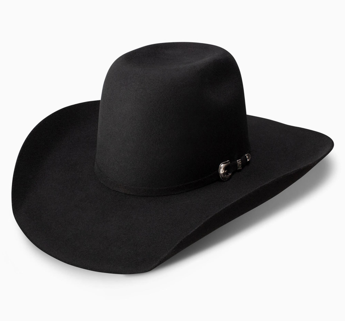 RWPYWD904207 Resistol Pay Window 3X Wool Felt Black