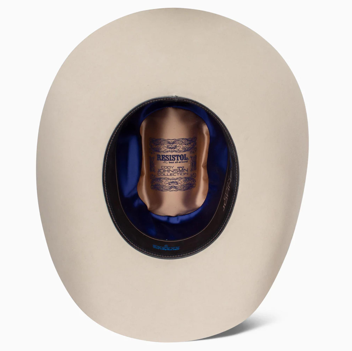 RFTHSPCJ4271  Resistol Cody Johnson 6X The SP Cowboy Hat Silverbelly