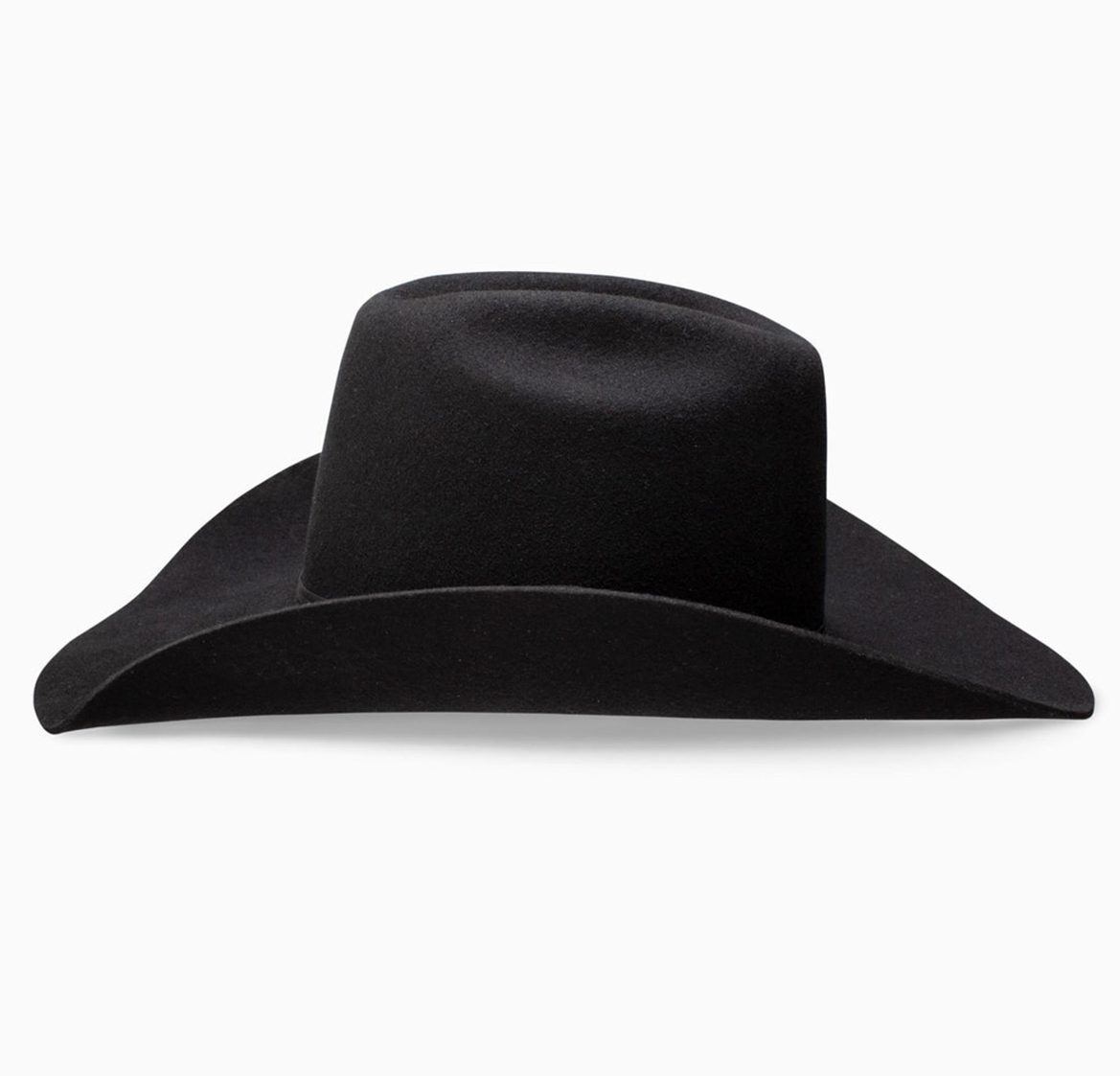 RW9TRDCJ4207  Resistol Cody Johnson 9TH ROUND 3X Wool Felt Black Hat