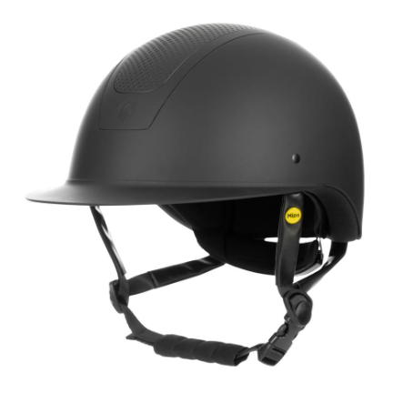 E30002-BL/BL Equinavia Crown Mips Black Helmet