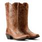 10053733 Ariat Women's Round Up Square Toe Ready Russet