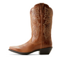10053733 Ariat Women's Round Up Square Toe Ready Russet