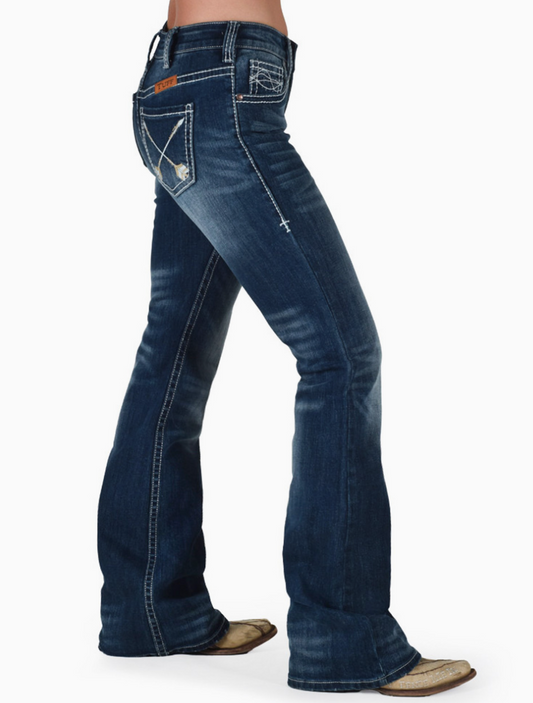 C01-JPCKPR-MWH Cowgirl Tuff Peacekeeper  Regular Leg