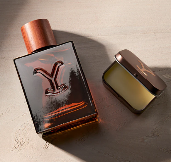 98317 Tru Western Men's Yellowstone Ride Gift Set For Him Ride Cologne & Solid Cologne