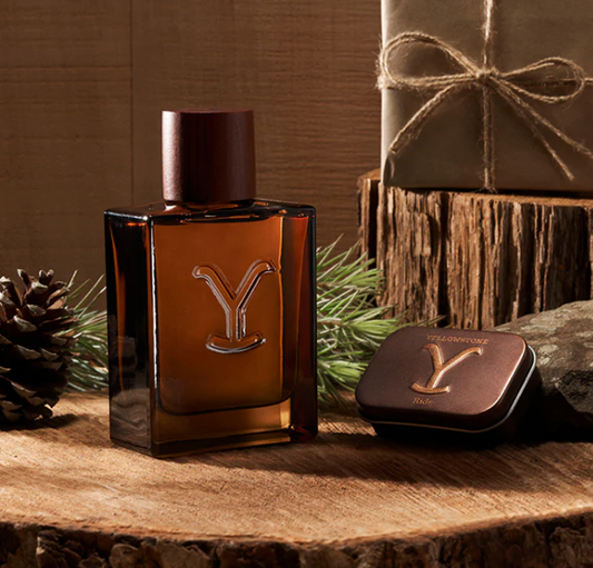 98317 Tru Western Men's Yellowstone Ride Gift Set For Him Ride Cologne & Solid Cologne