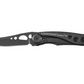 YL833165 Leatherman Skeletool KB Folding Pocket Knife w/clip 420hc Onyx