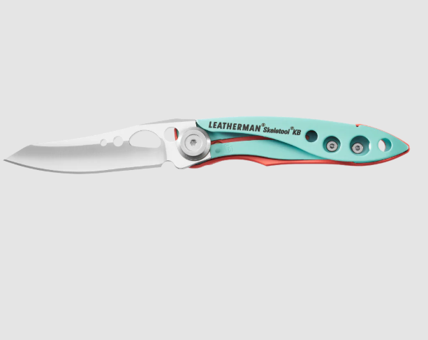 YL833157 Leatherman Skeletool KB Folding Pocket Knife w/clip 420hc Paradise