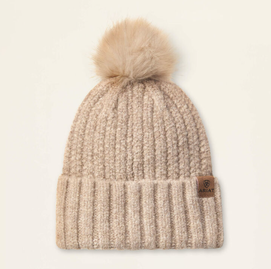 10064024 Ariat Women's Chilton Beanie Natural