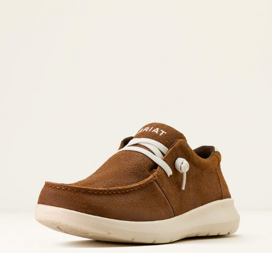 10074179 Ariat Men's Hilo Tumble Brown Suede