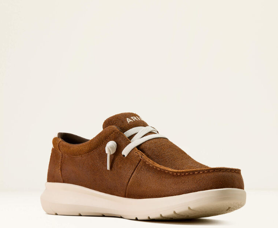 10074179 Ariat Men's Hilo Tumble Brown Suede