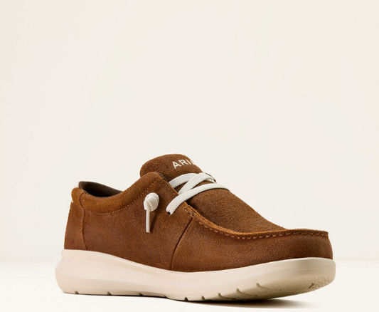 10074179 Ariat Men's Hilo Tumble Brown Suede