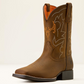 10074193 Ariat Kid's Deer Ridge West Distressed Brown