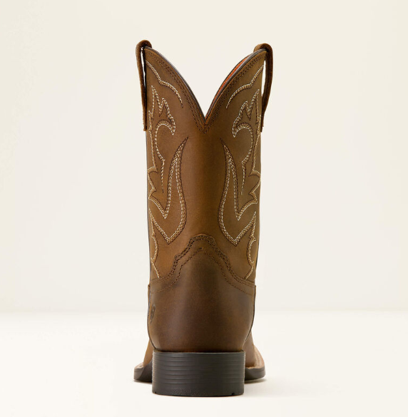 10074193 Ariat Kid's Deer Ridge West Distressed Brown