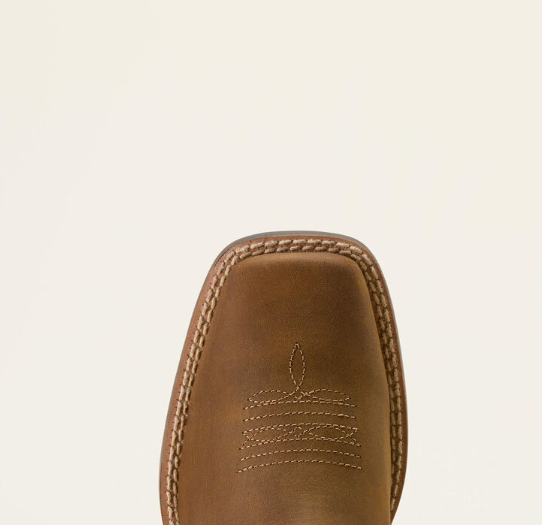 10074193 Ariat Kid's Deer Ridge West Distressed Brown