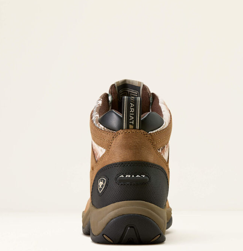 10074220 Ariat Women's Terrain Dark Tan/Natural Southwest Print