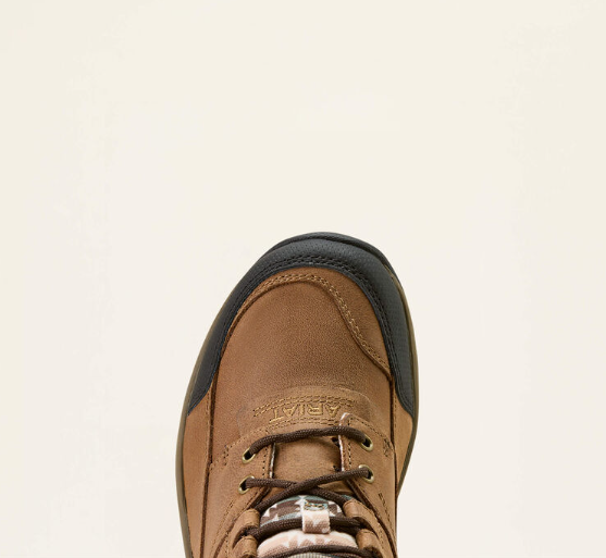 10074220 Ariat Women's Terrain Dark Tan/Natural Southwest Print