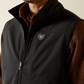 10062600 Ariat Men's Vernon Softshell Vest Black