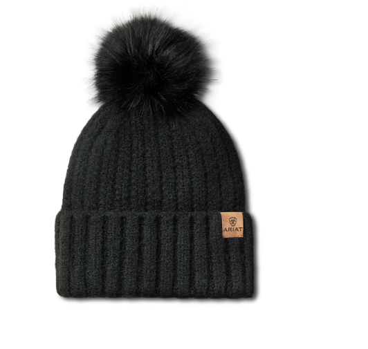 10064023 Ariat Women's Chilton Beanie Black
