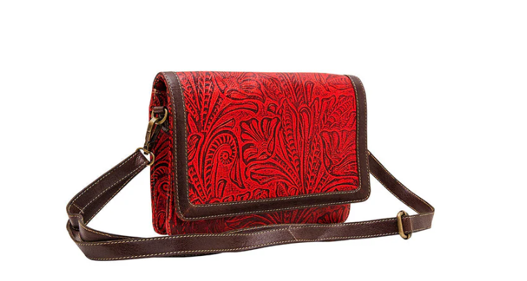S-6560 Muon Leather & Hairon Bag
