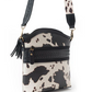 S-11713 Prairie Sage Spotted Shoulder Bag In Black