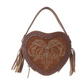 S-14420 Romance Hand Tooled Leather Bag