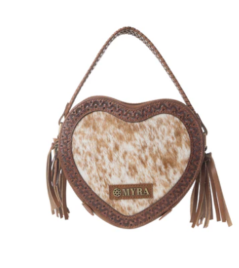 S-14420 Romance Hand Tooled Leather Bag