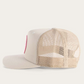 171120006-BOBO-PIBO Ringers Western Signature Bull Trucker Cap Bone & Pink
