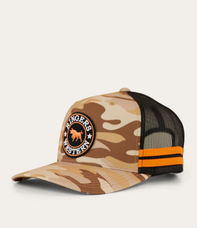 722038RW-DCMO Ringers Western McCoy Trucker Cap Desert Camo