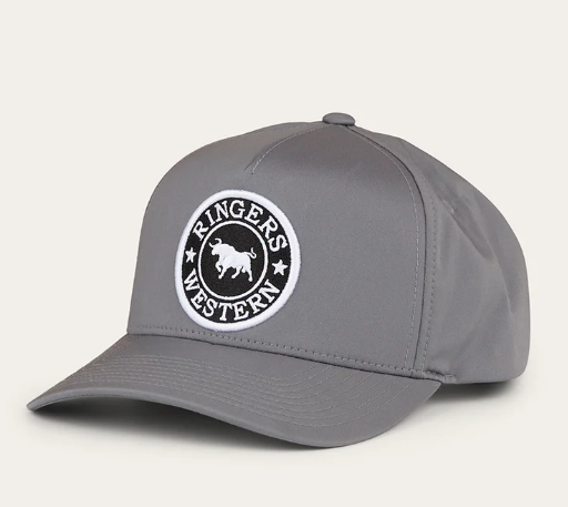 425055RW-GRA Ringers Western Grover Tech Baseball Graphite Cap