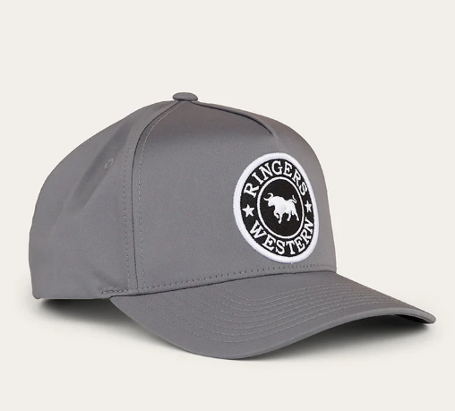 425055RW-GRA Ringers Western Grover Tech Baseball Graphite Cap