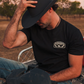124073RW-BLK/WHT Ringers Western Men's Wheatbelt Tee Black
