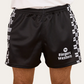 125023RW-BLK Ringers Western Men's Check Footy Short's Black