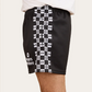 125023RW-BLK Ringers Western Men's Check Footy Short's Black