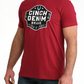 MTT1690712 Cinch Men's Tee Red