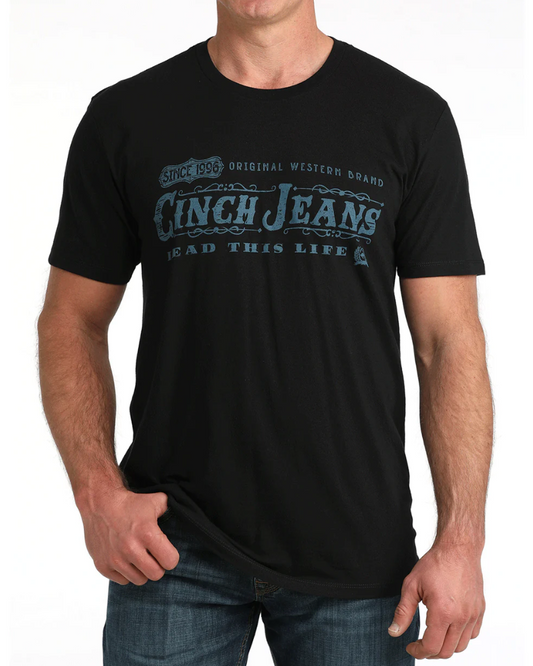 MTT1690713 Cinch Men's Tee Black