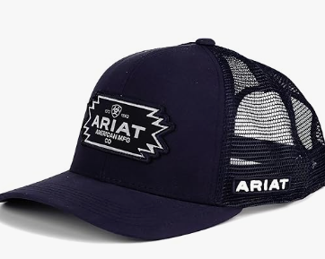 A300081203 Ariat Men's Cap Southwest Patch Mesh Snap Back
