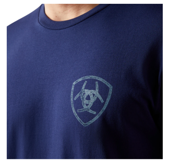 10065905 Ariat Men's New Vertical Logo T-Shirt