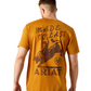 10065899 Ariat Men's Big Bull Rider Tee Bone Brown