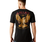 10065898 Ariat Men's Rustic Eagle Tee Black