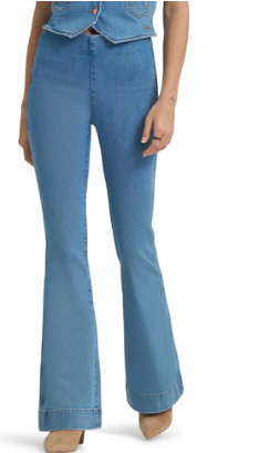 112375596 Wrangler Women's Novelty Pull On Flare