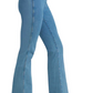 112375596 Wrangler Women's Novelty Pull On Flare